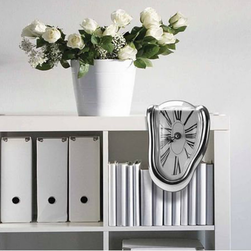 Melting Clock Dali-Inspired Distorted Clock Melting Clock Dali-Inspired Distorted Clock