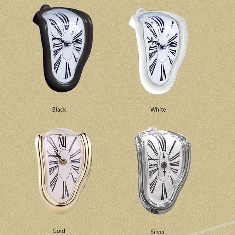 Melting Clock Dali-Inspired Distorted Clock Melting Clock Dali-Inspired Distorted Clock