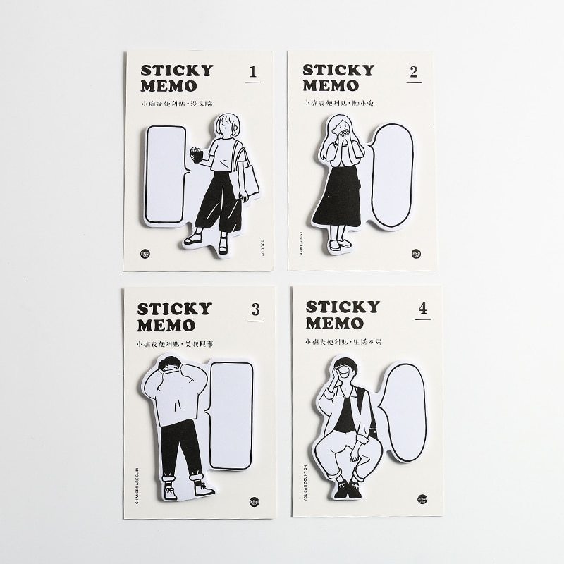Memo Notepad Kawaii Sticky Notes Memo Notepad Kawaii Sticky Notes