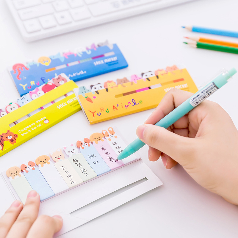 Memo Pad Cute Bookmarks Memo Pad Cute Bookmarks