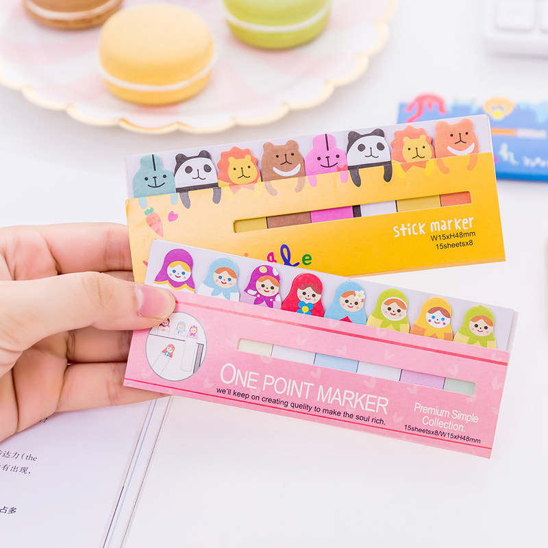 Memo Pad Cute Bookmarks Memo Pad Cute Bookmarks