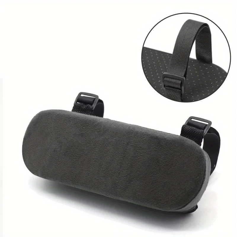 Memory Foam Armrest Pads for Office Chair Elbow Support Cushion for Arm Pressure Relief, Universal Fit Covers for Desk