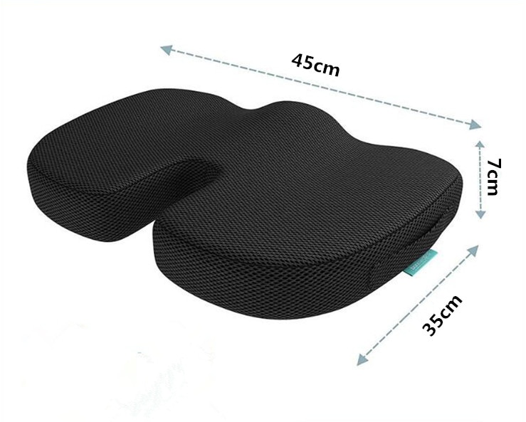 Memory Foam Chair Cushion Pad with Cooling Gel