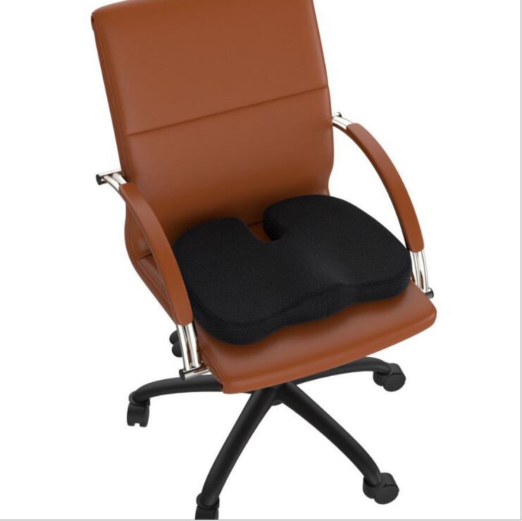 Memory Foam Chair Cushion Pad with Cooling Gel