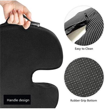 Memory Foam Chair Cushion Pad with Cooling Gel