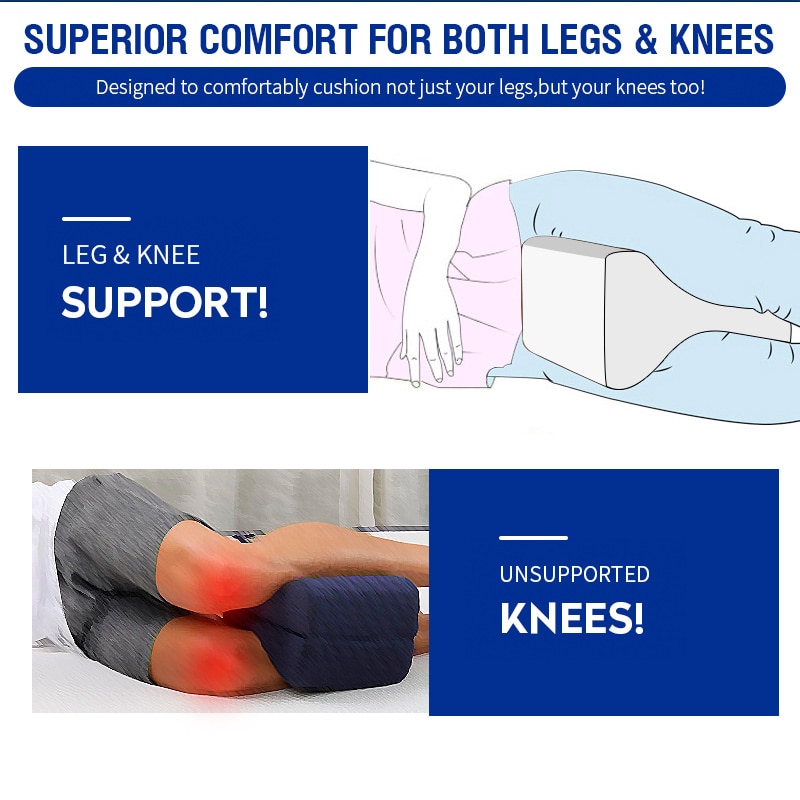 Memory Foam Contour Knee Pillow Memory Foam Contour Knee Pillow