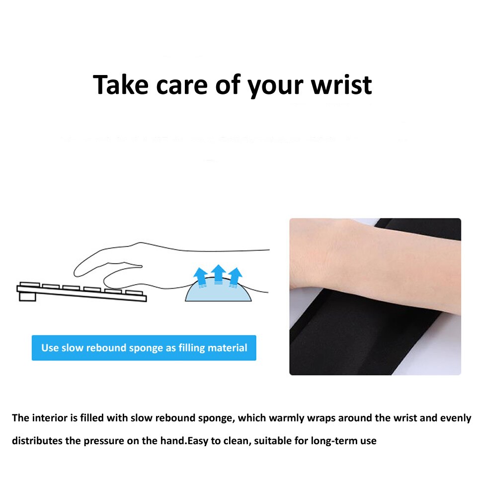 Memory Foam Keyboard Rest Pad Memory Foam Keyboard Rest Pad