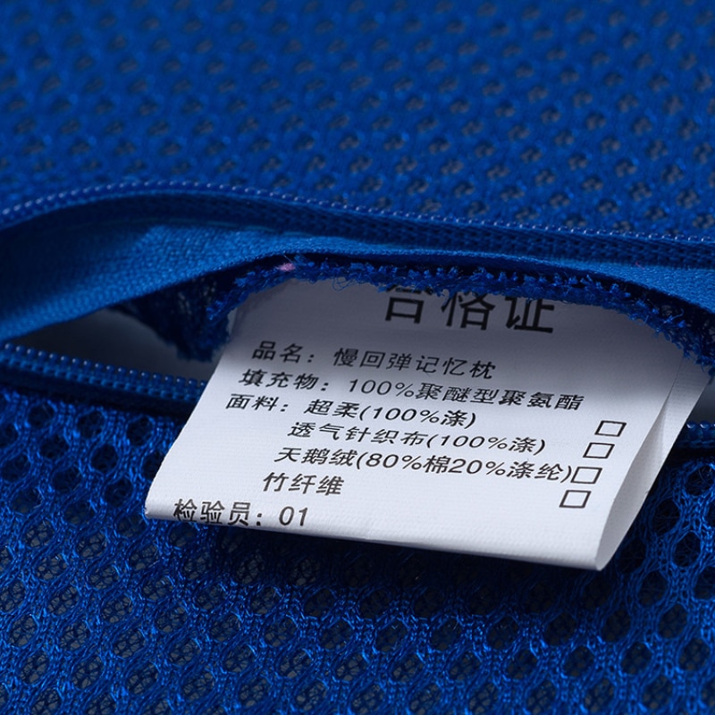 Memory Foam Lumbar Pillow for Chair