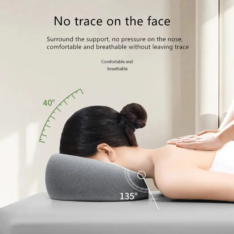 Memory Foam Massage Face Down Pillow Memory Foam Massage Face Down Pillow
