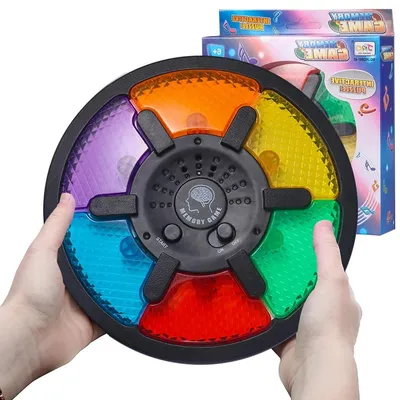 Memory Game Machine Handheld Electronic Memory Game with Light and Sound Puzzle Creative Interactive Game Toy Memory