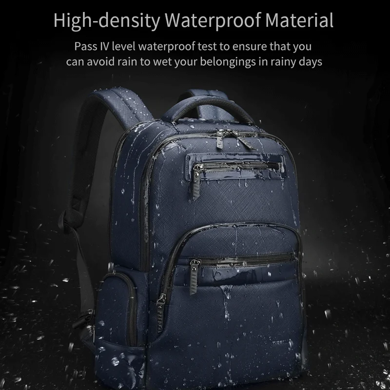 Men Backpack Bag 15.6inch Laptop Backpack Waterproof College Schoolbag Travel Bag Business Bags Connect Series