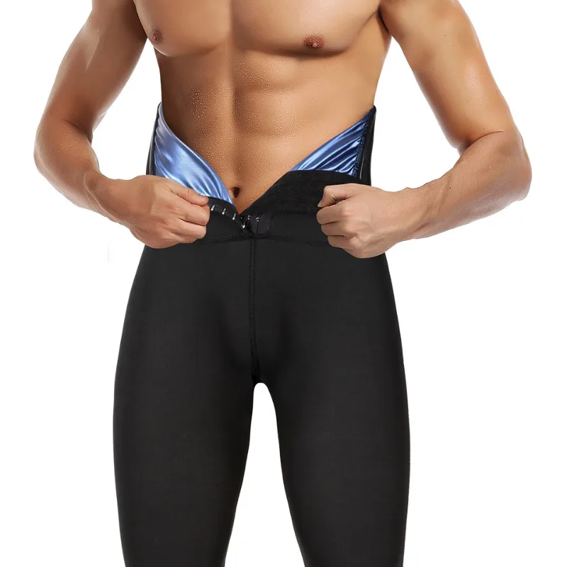 Men Body Shaper Thermo Sauna Pants Sweat Waist Trainer Leggings Slimming Weight Loss Workout Gym Compression Shorts Men Body Shaper Thermo Sauna Pants Sweat Waist Trainer Leggings Slimming Weight Loss Workout Gym Compression Shorts