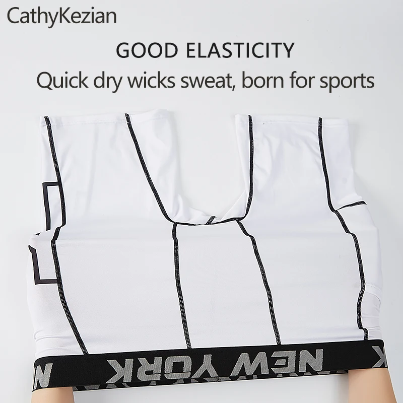 Men Boxers Sports Underwear Underpants Compress Gym Shorts Quick-Drying Sweatpants Moisture Absorption Fitness Pants
