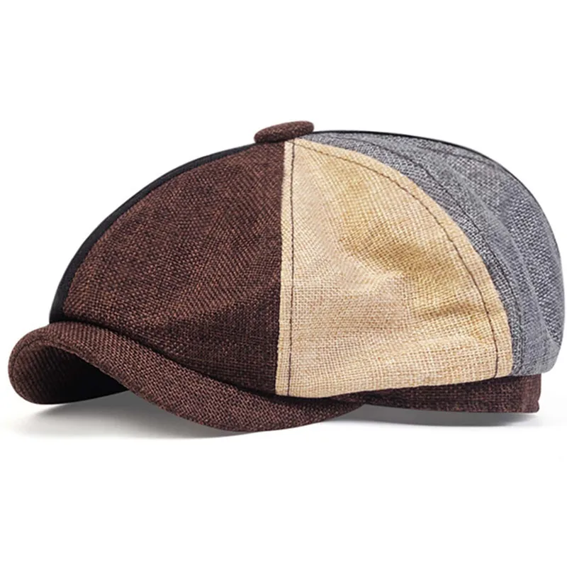 Men Casual Newsboy Hat Spring Autumn Retro Beret Hats Wild Casual Hats Unisex Wild Octagonal Cap for Men Street Caps Men Casual Newsboy Hat Spring Autumn Retro Beret Hats Wild Casual Hats Unisex Wild Octagonal Cap for Men Street Caps