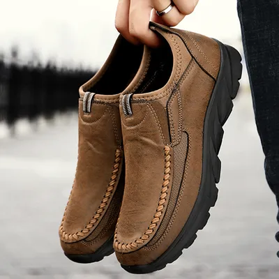 Men Casual Shoes Loafers Sneakers Handmade Retro Leisure Loafers Shoes Zapatos Casuales Hombres Men Shoes Men Casual Shoes Loafers Sneakers Handmade Retro Leisure Loafers Shoes Zapatos Casuales Hombres Men Shoes