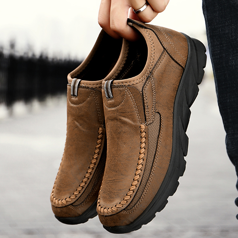 Men Casual Shoes Loafers Sneakers Handmade Retro Leisure Loafers Shoes Zapatos Casuales Hombres Men Shoes Men Casual Shoes Loafers Sneakers Handmade Retro Leisure Loafers Shoes Zapatos Casuales Hombres Men Shoes
