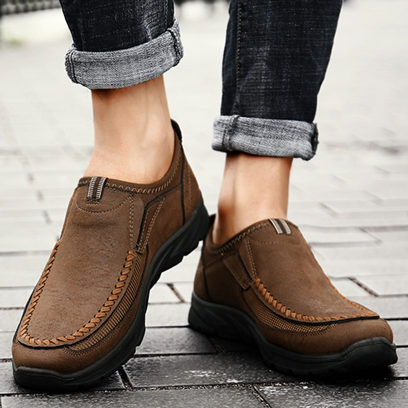 Men Casual Shoes Loafers Sneakers Handmade Retro Leisure Loafers Shoes Zapatos Casuales Hombres Men Shoes Men Casual Shoes Loafers Sneakers Handmade Retro Leisure Loafers Shoes Zapatos Casuales Hombres Men Shoes