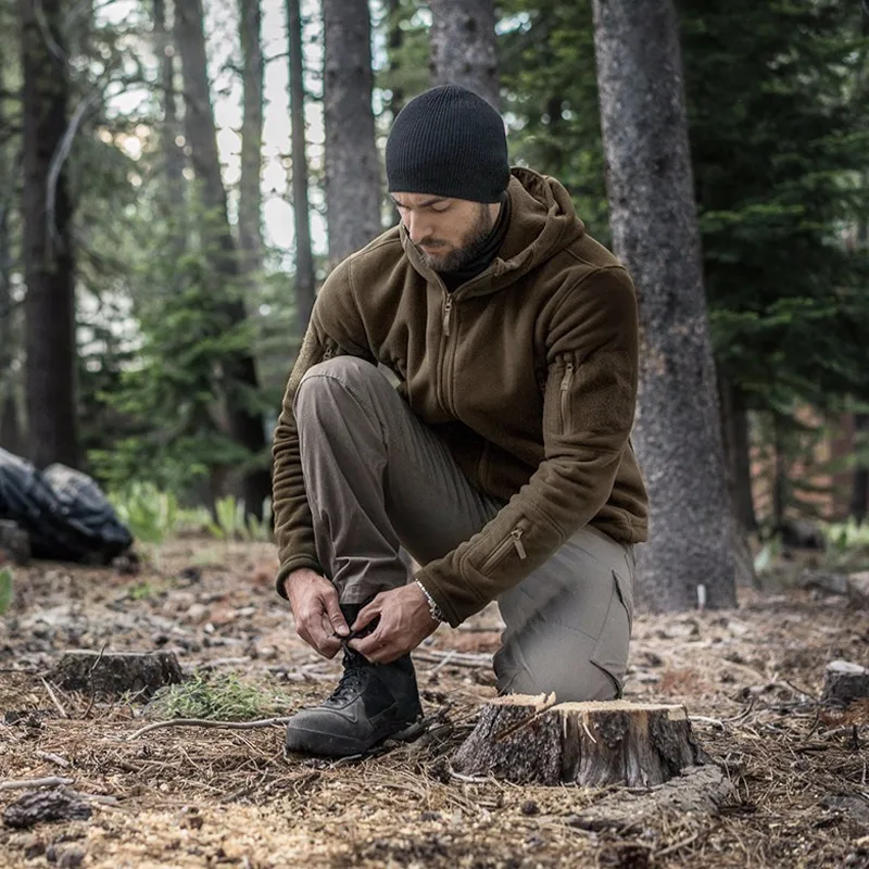 Men Polar Fleece Tactical Winter Autumn Hiking Fishing Camping Trekking Thermal Jackets Outdoor Sports Hood Caro Coat Men Polar Fleece Tactical Winter Autumn Hiking Fishing Camping Trekking Thermal Jackets Outdoor Sports Hood Caro Coat