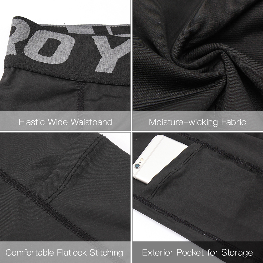 Men Running Shorts with Pockets (3Pcs) Men Running Shorts with Pockets (3Pcs)