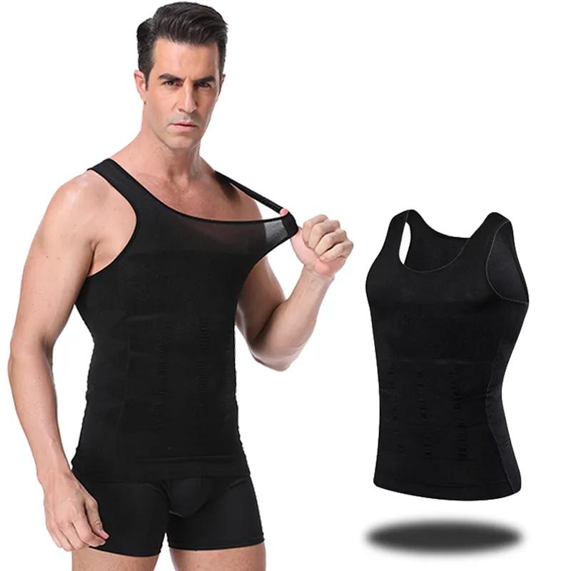 Men Slimming Body Shaper Abdomen Belly Control Shapewear Vest Modeling Underwear Waist Trainer Cincher Corrective
