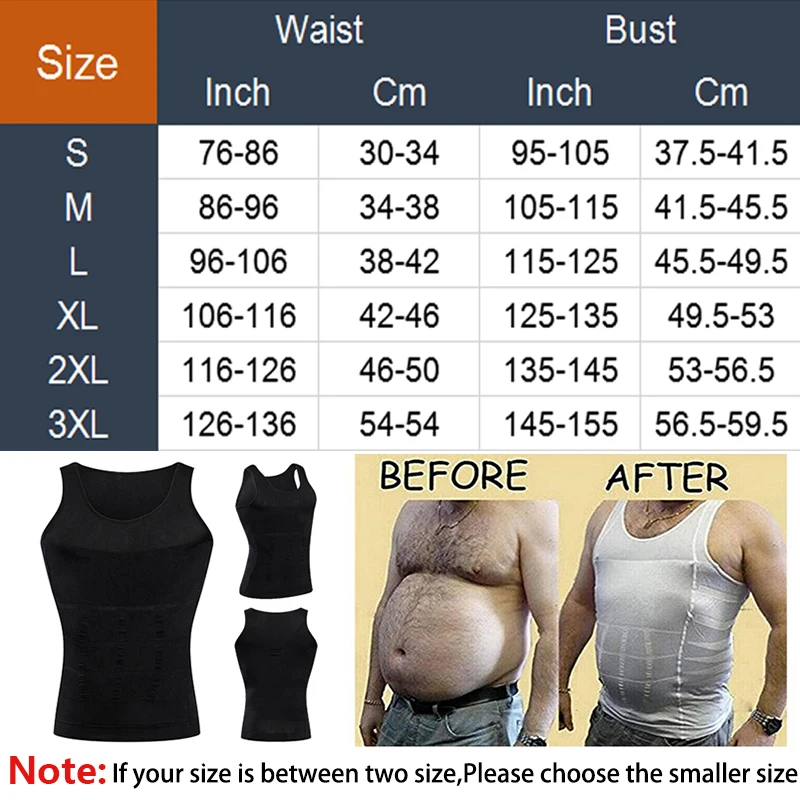 Men Slimming Body Shaper Abdomen Belly Control Shapewear Vest Modeling Underwear Waist Trainer Cincher Corrective
