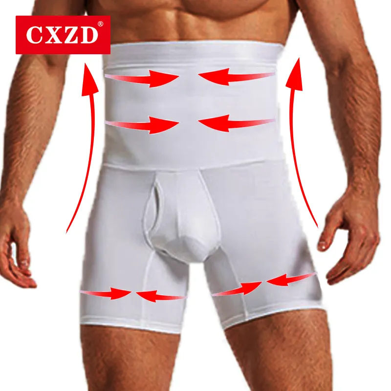 Men Slimming Body Shaper Waist Trainer High Waist Shaper Control Panties Compression Underwear Abdomen Belly Shaper