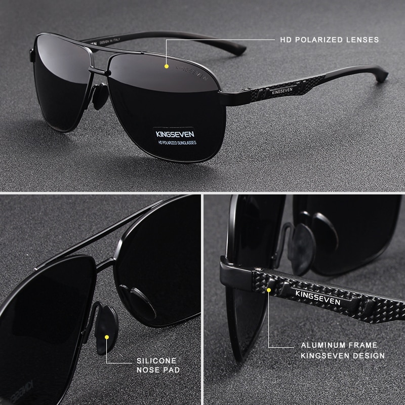 Men Sunglasses Aluminum Polarized