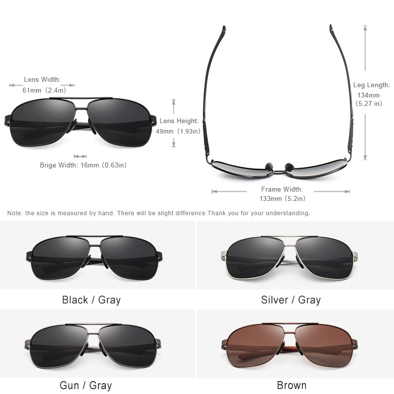 Men Sunglasses Aluminum Polarized