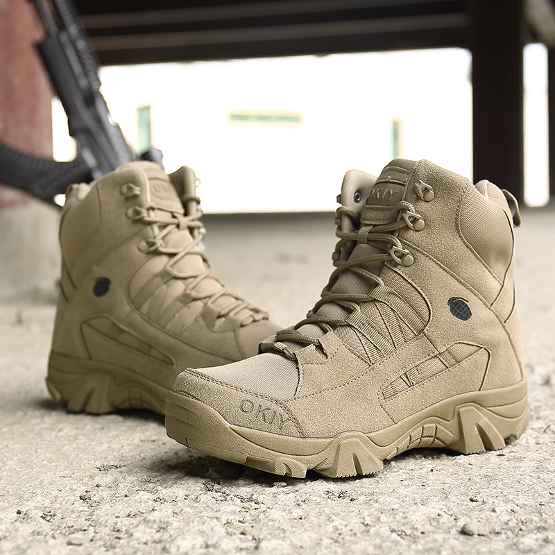 Men Tactical Boots Army Boots Mens Military Desert Waterproof Work Safety Shoes Climbing Hiking Shoes Ankle Men Outdoor Men Tactical Boots Army Boots Mens Military Desert Waterproof Work Safety Shoes Climbing Hiking Shoes Ankle Men Outdoor
