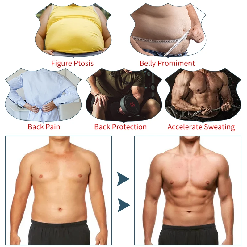 Men Tummy Control Shorts Body Shaper Compression High Waist Trainer Belly Tummy Control Slimming Shapewear Boxer