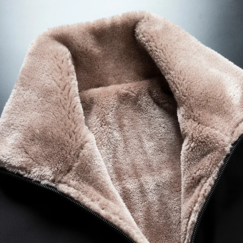 Men Winter Windproof Warm Thick Fleece Jacket Men Fashion Casual Coat Autumn Brand Outwear Outdoor Classic Jacket