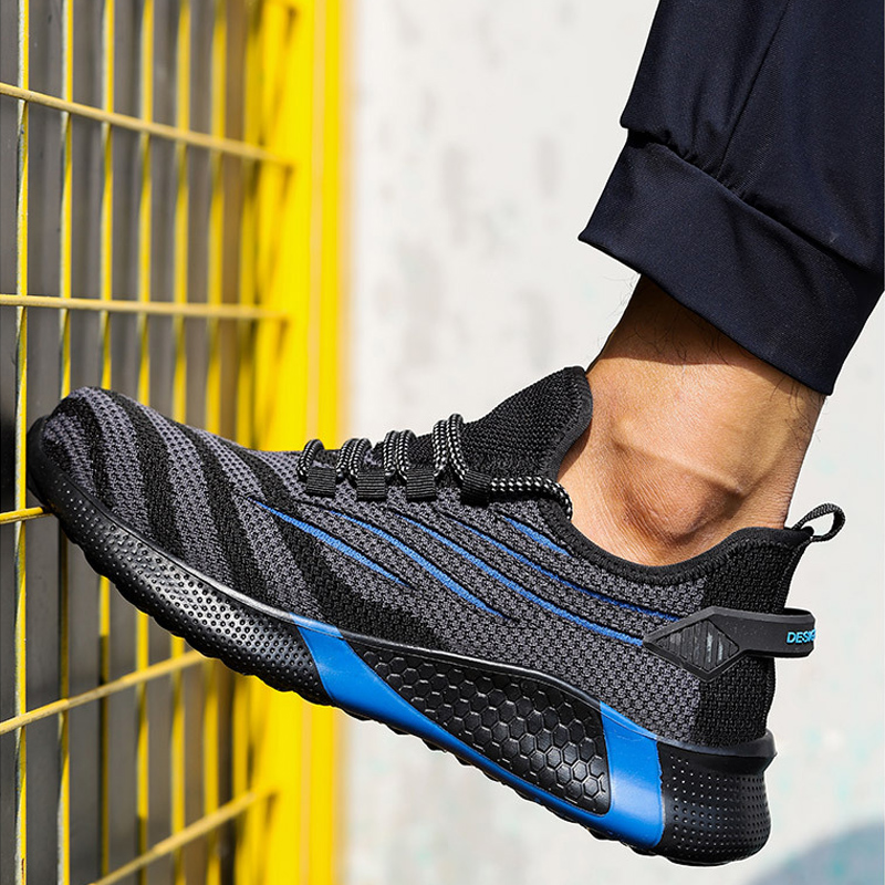 Men Work Safety Shoes Anti Puncture Working Sneakers Male Indestructible Work Shoes Men Boots Lightweight Men Shoes Men Work Safety Shoes Anti Puncture Working Sneakers Male Indestructible Work Shoes Men Boots Lightweight Men Shoes