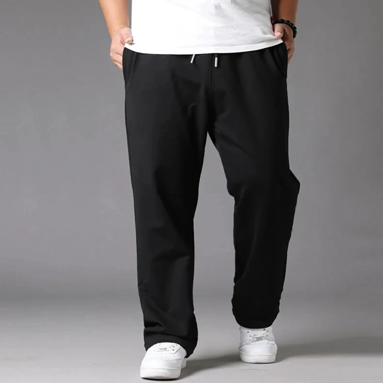 Men's 3XL-10XL Stretch Baggy Jogger Pants Elastic Waist Quick-Dry Streetwear Black Sweatpants Plus Size Casual Pants Men's 3XL-10XL Stretch Baggy Jogger Pants Elastic Waist Quick-Dry Streetwear Black Sweatpants Plus Size Casual Pants