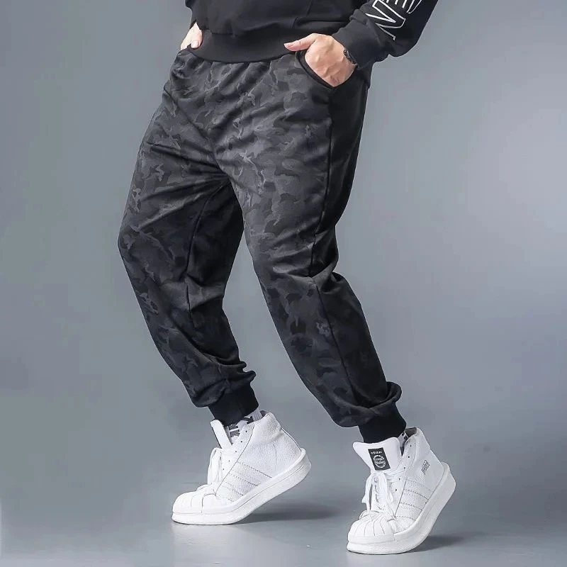 Men's 3XL-10XL Stretch Baggy Jogger Pants Elastic Waist Quick-Dry Streetwear Black Sweatpants Plus Size Casual Pants Men's 3XL-10XL Stretch Baggy Jogger Pants Elastic Waist Quick-Dry Streetwear Black Sweatpants Plus Size Casual Pants