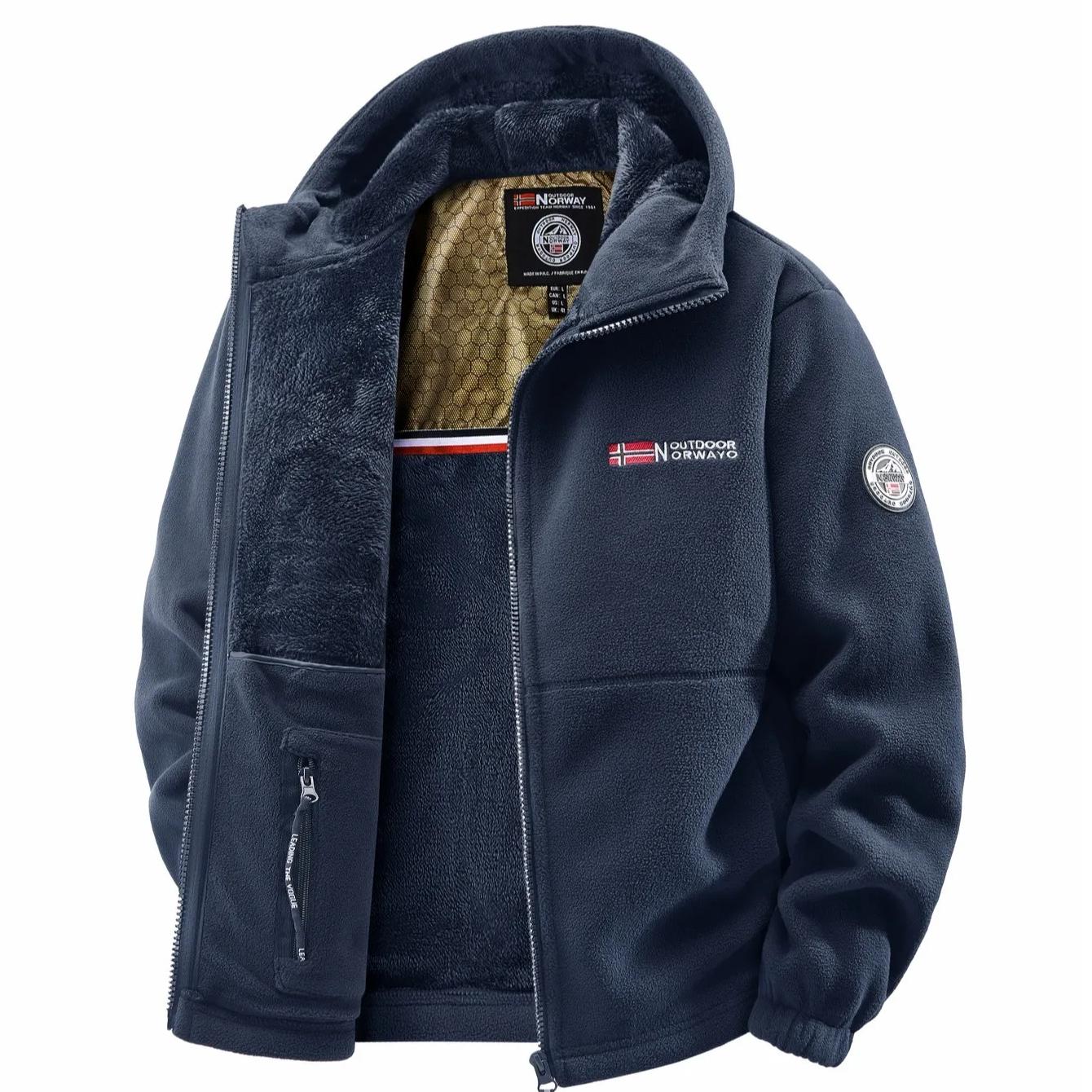 Men's Autumn and Winter Outdoor Hooded Jacket, Suitable for Daily Wear at Home, for Travel, Parties, Commuting, Outdoor