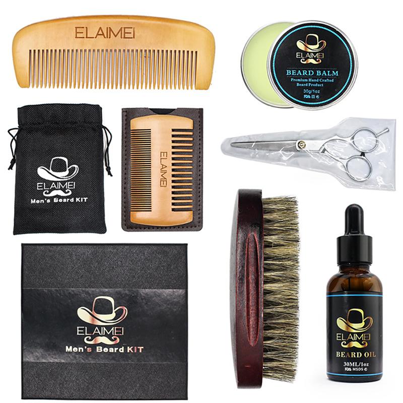 Men's Beard Grooming Kit (6pcs)