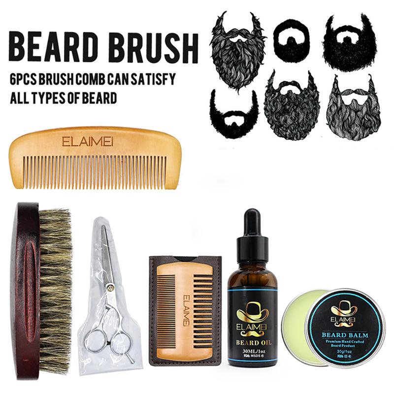 Men's Beard Grooming Kit (6pcs)