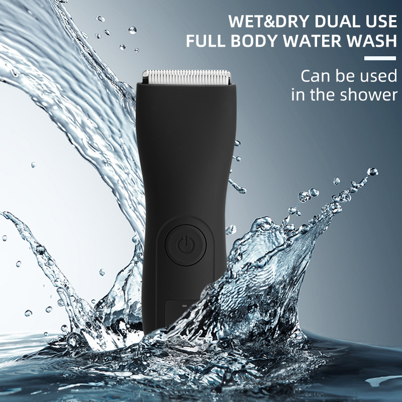 Mens Body Hair Trimmer for Men Balls Women Lady Shaver Hair Removal Bikini Trimmer Groin & Body Shaver Groomer Arm
