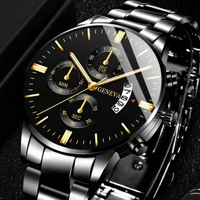 Men's Business Quartz Watch Fashion Fake Three-Eye Six-Pin Calendar Men's Watch Mesh Belt Men's Watch Watch Men's Business Quartz Watch Fashion Fake Three-Eye Six-Pin Calendar Men's Watch Mesh Belt Men's Watch Watch