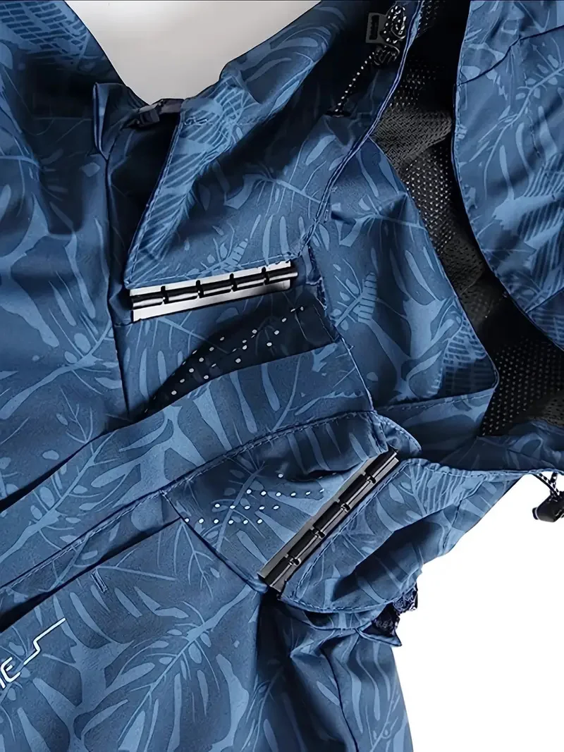 Men's Casual Waterproof Windbreaker Jacket Full Zip Up Hooded Shell Outdoor Hiking Coat For Autumn Plus Size Men's Casual Waterproof Windbreaker Jacket Full Zip Up Hooded Shell Outdoor Hiking Coat For Autumn Plus Size