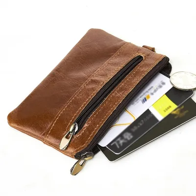 Men's Coin Purse Leather Wallet Men's Coin Purse Leather Wallet