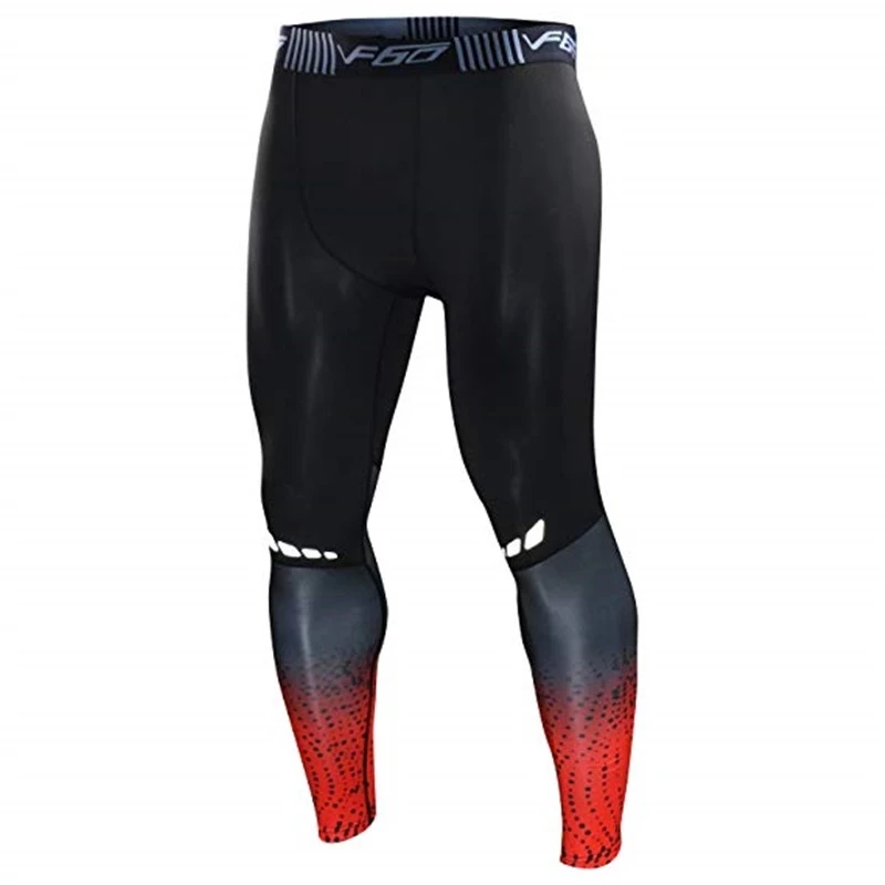 Mens Compression Pants Quick Dry Fit Sportswear Running Tights Men Legging Fitness Training Jogging Pants Sport Gym