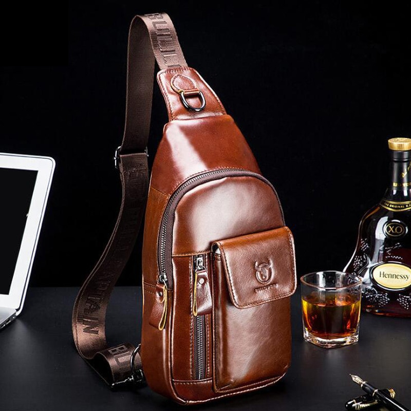 Mens Crossbody Bag Leather Handbag Mens Crossbody Bag Leather Handbag