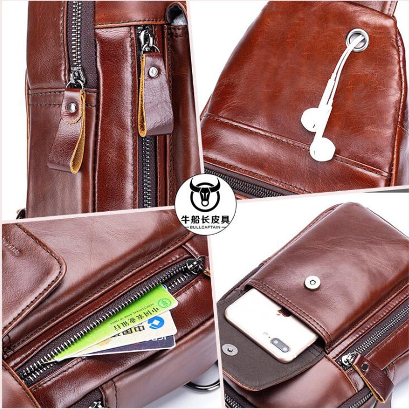 Mens Crossbody Bag Leather Handbag Mens Crossbody Bag Leather Handbag
