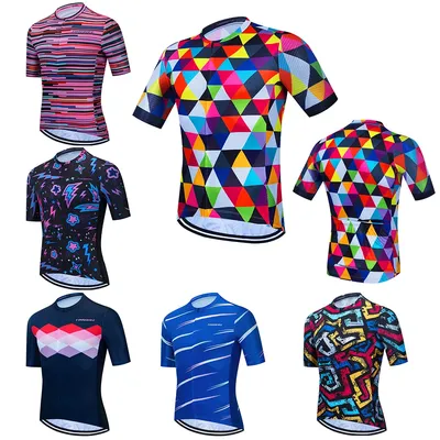 Mens Cycling Jersey Short Sleeve Bicycle Shirt