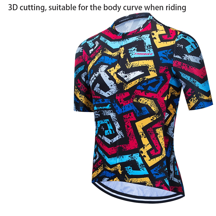Mens Cycling Jersey Short Sleeve Bicycle Shirt
