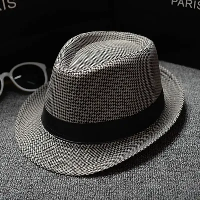 Men's Fashion Hat British Middle-aged and Elderly Jazz Warm Hat