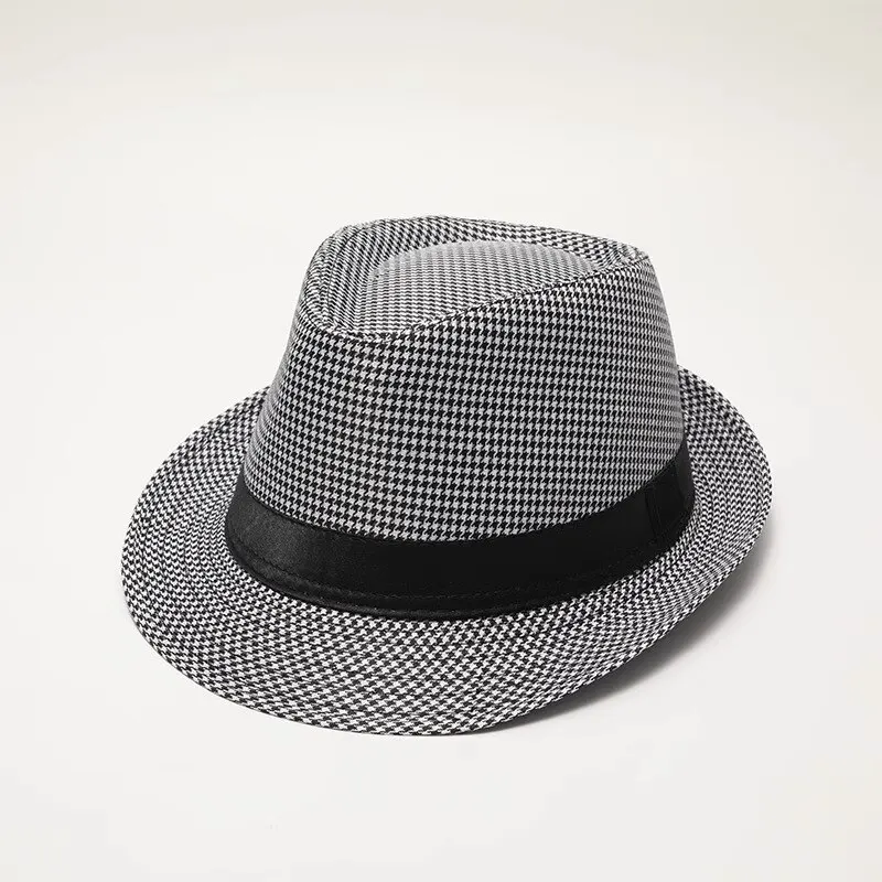 Men's Fashion Hat British Middle-aged and Elderly Jazz Warm Hat