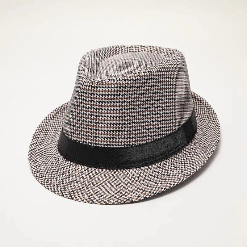 Men's Fashion Hat British Middle-aged and Elderly Jazz Warm Hat