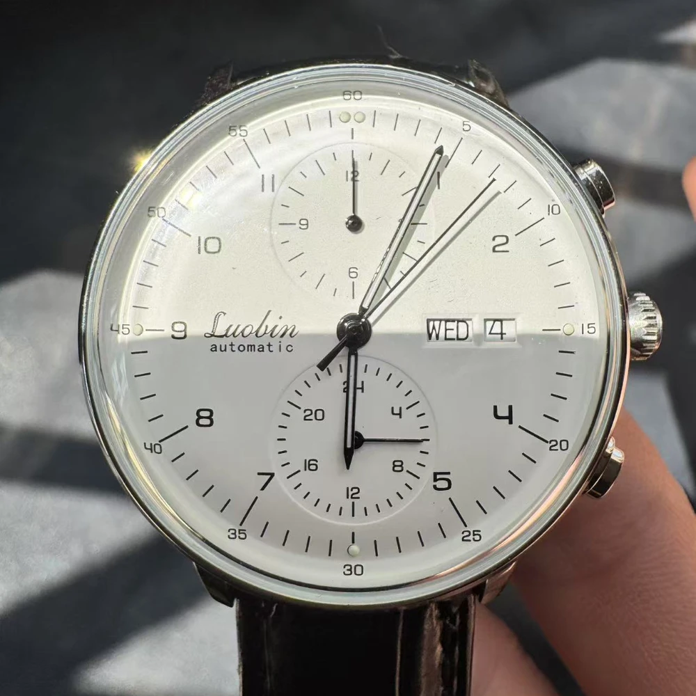 Mens Fashion Mechanical Watches Business Automatic Wristwatch Stainless Steel Luminous Designer Clock Reojes De Hombre